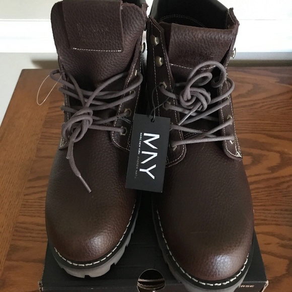 Andrew Marc Marcus Plain Toe Ankle Boots Men\'s 12 main image 7